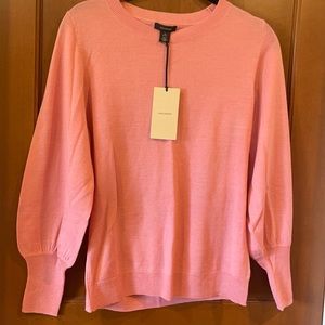 NWT Balloon sleeve Halogen sweater- XS petite